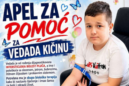 Vedad Kičina boluje od teških progresivnih bolesti, pokrenut apel za njegovo liječenje
