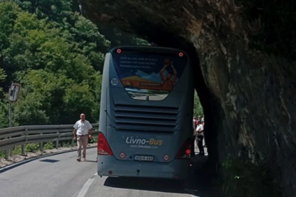 Autobus zapeo u kanjonu kod Banjaluke