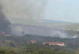 Požar u Cernu kod Ljubuškog, vatrogascima u gašenju pomažu Air Tractori
