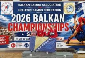 Sambo reprezentacija BiH ostvarila zapažen rezultat na Balkanskom prvenstvu u Grčkoj