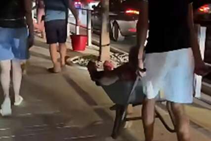 Unuk spasio baku od požara u Omišu, vozio je u tačkama (VIDEO)