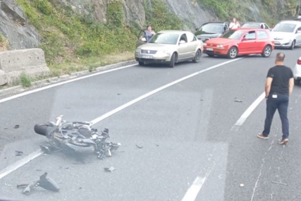 Potpuno obustavljen saobraćaj na Bradini zbog teške nesreće