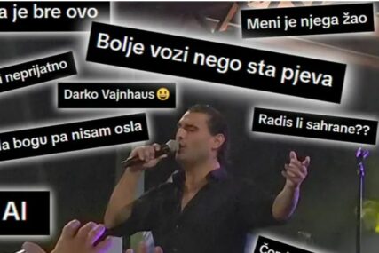 Šokantni snimci pjevanja Darka Lazića, ljudi u nevjerici: "Mislim da je bolji vozač..."