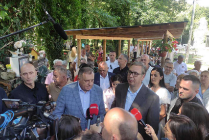 Vučić sa Dodikom boravi u BiH: "Sve što tražimo je da poštujete nas Srbe i da nas nazivate Srbima"