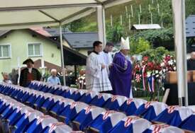 U Donjem Maclju pokopano 500 žrtava ekshumiranih iz grobnica u Sloveniji