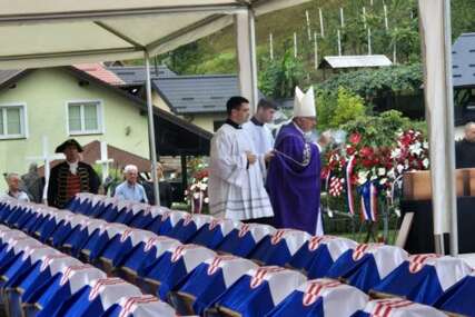 U Donjem Maclju pokopano 500 žrtava ekshumiranih iz grobnica u Sloveniji