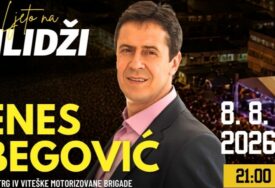 Ljeto na Ilidži: Enes Begović nastupa 8. augusta na Trgu Četvrte viteške motorizovane brigade