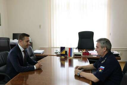 Goganović razgovarao sa ruskim brigadirom Skrebnevom: Zajednički očuvati mir