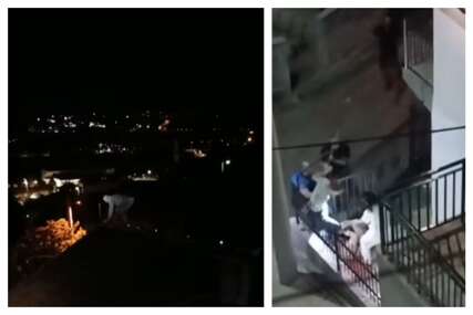 Drama u sarajevskom naselju: Muškarac hodao po krovu kuće, policija ga opkolila i uhapsila