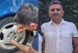 VIDEO / "Ovo je pokušaj ubistva": Načelniku Općine Foča neko olabavio šarafe na točkovima vozila?!