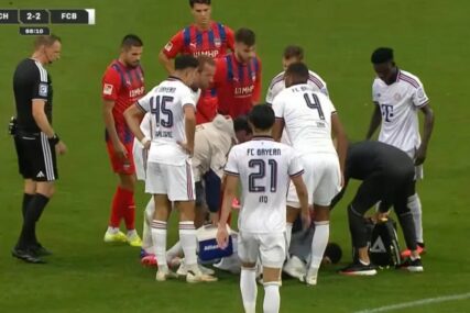 VIDEO / Musiala ponovo kolabirao na terenu: Ušao u igru i srušio se...