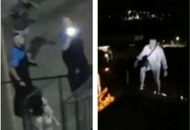 VIDEO Oglasila se policija: "Muškarac pronađen na krovu tuđe kuće, pao s tri metra pa dobio kaznu"