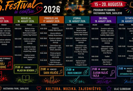 Uskoro počinje Festival u Centru: Nastupaju Sergej Ćetković, Sara Vojičić i Zlatan Fazlić Fazla