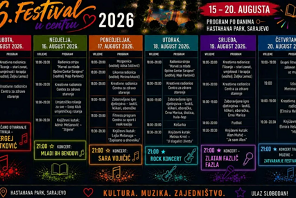 Uskoro počinje Festival u Centru: Nastupaju Sergej Ćetković, Sara Vojičić i Zlatan Fazlić Fazla