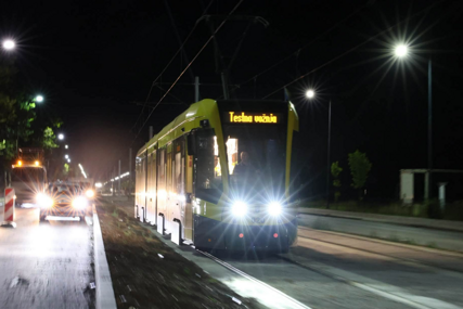 Prvi tramvaj stigao do Hrasnice! Adnan Šteta: "Bit će još nekoliko testnih vožnji..."