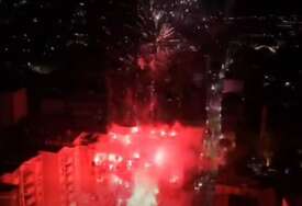 (VIDEO) Mostar je gorio, Red Army napravio spektakularnu uvertiru pred prvi duel Veleža pred domaćim navijačima