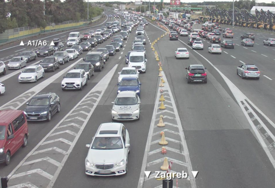 Nesreće i kolone prema moru. Na A1 uočena srna, na A3 pas