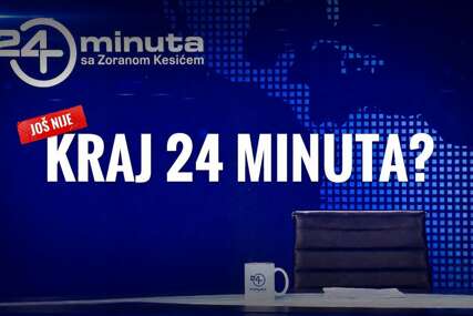 Novi vlasnici još nisu produžili ugovor Zoranu Kesiću pa se on pita: "Da li je ovo kraj emisije '24 minuta' na Novoj S..."?