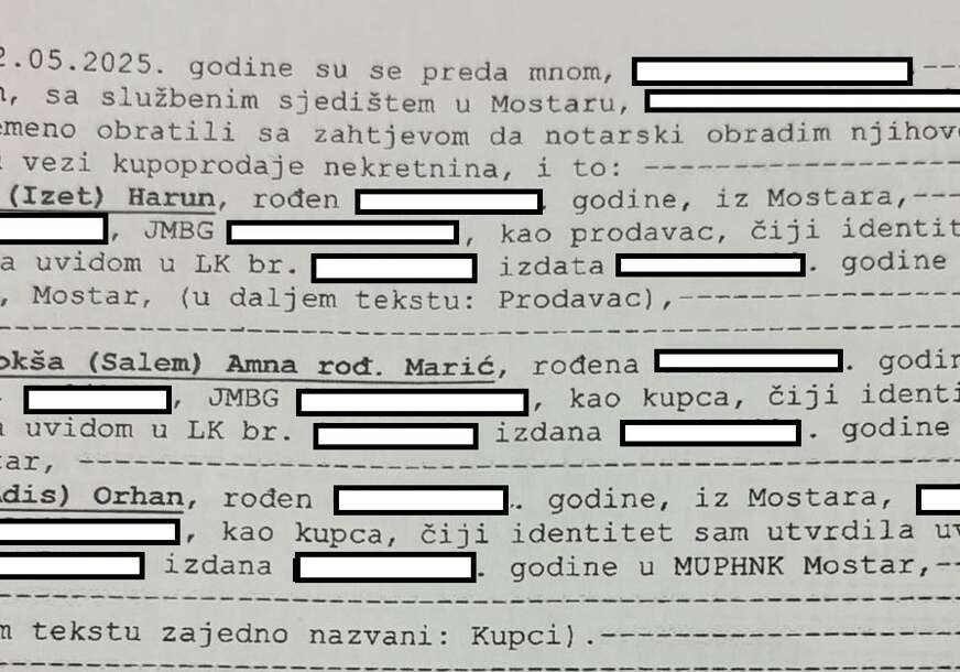 FOTO:  ISTRAGA.BA