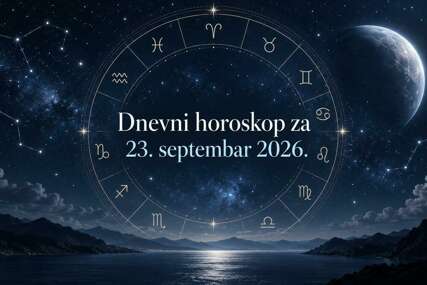 Dnevni horoskop za srijedu, 23. septembar 2026.