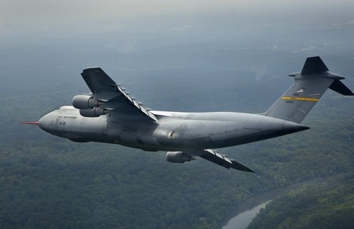 FOTO: AVION C-5M (SCREENSHOT/AMERIČKO RATNO VAZDUHOPLOVSTVO)
