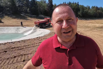 Farmer za 12 dana izgradio bazene na Vlašiću i spasio stoku od suše (VIDEO)