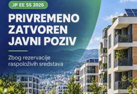 Fond za zaštitu okoliša Federacije BiH privremeno zatvorio javni poziv za energetsku učinkovitost