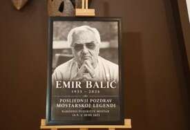 Mostar odao posljednju počast legendarnom skakaču Emiru Baliću
