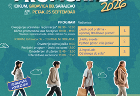 "LINGVOPROMENADA 2026" okuplja više od 300 učenika u Sarajevu: Jezik kao most među ljudima i kulturama