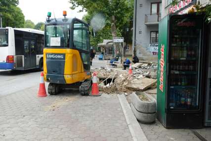 Okom kamere u Vogošći NOVI KVAR NA TOPLOVODU