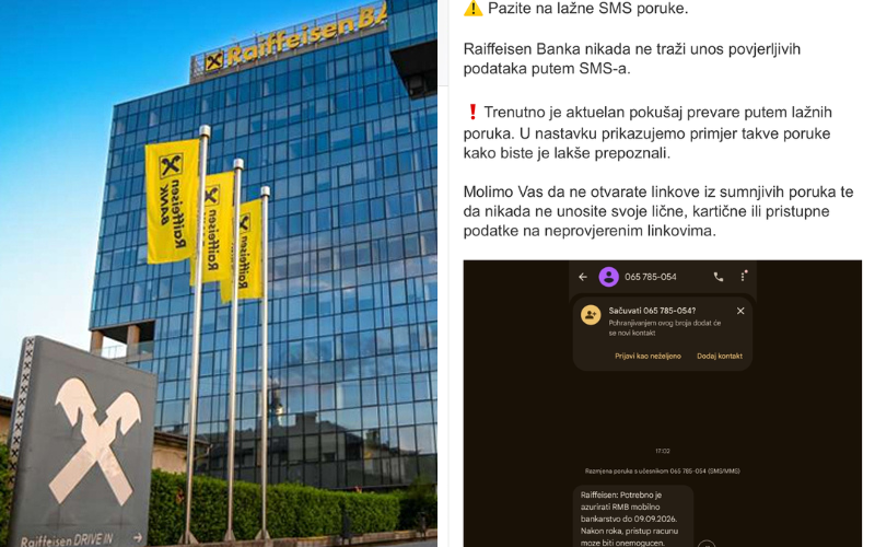 FOTO: RAIFFEISEN BANKA
