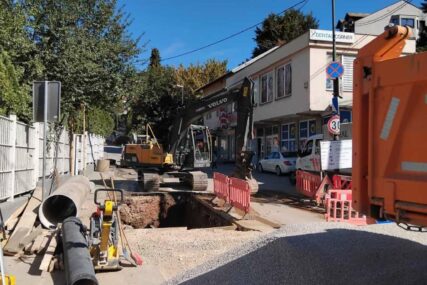 Rekonstrukcija vodovodne i kanalizacione mreže u Ulici Humska u Novom Sarajevu