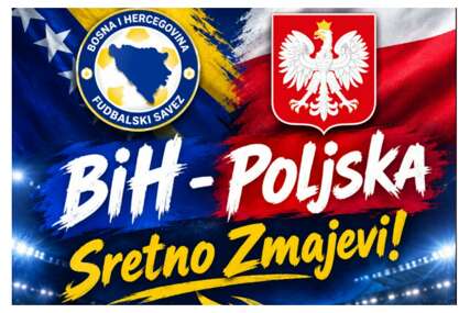 Uživo / Poljska - BiH od 20:45 sati