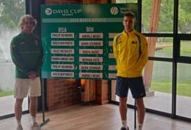 Obavljen žrijeb parova za Davis Cup meč između Južnoafričke Republike i Bosne i Hercegovine