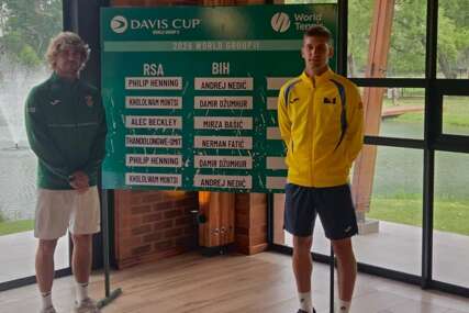 Obavljen žrijeb parova za Davis Cup meč između Južnoafričke Republike i Bosne i Hercegovine