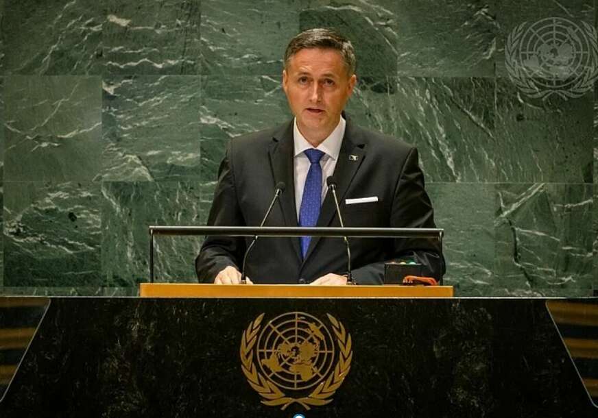 FOTO: DENIS BEĆIROVIĆ NA 81. ZASJEDANJU GENERALNE SKUPŠTINE UN-A