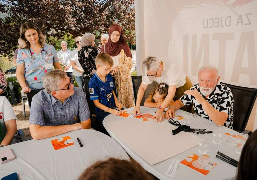 FOTO: "UDRUŽENJE SRCE ZA DJECU OBOLJELU OD RAKA“