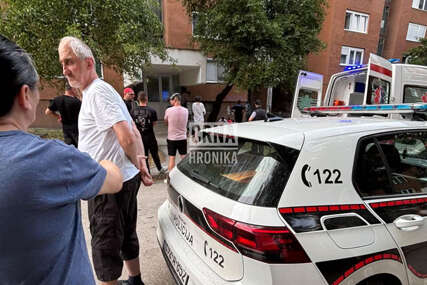 Muškarac izgubio život padom sa zgrade na Dobrinji