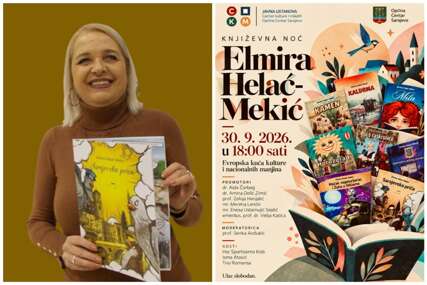 Zakazana Književna noć sa Elmirom Helać Mekić