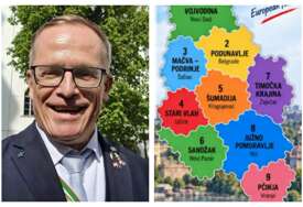 NOVA KARTA KOJA ĆE ZATRESTI BALKAN: Radikalan plan za podjelu Srbije na devet federalnih regija..