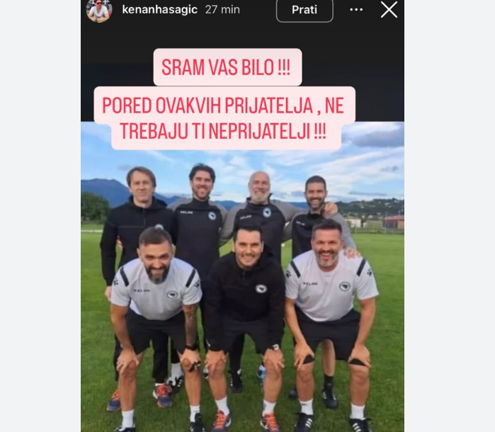 FOTO: INSTAGRAM / KENANHASAGIC