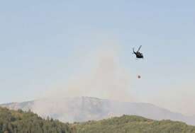 Pojačani resursi OS BiH na gašenju požara, od danas helikopter gasi požar i u Mrkonjić Gradu