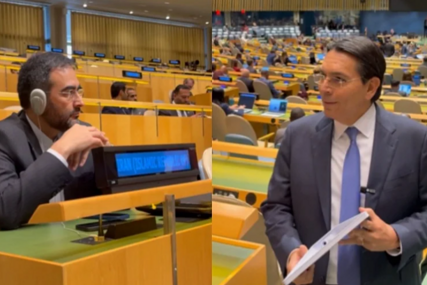 Provokacije u UN-u: Izraelski ambasador prišao iranskom diplomati sa Starlink uređajem