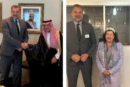 Na marginama Generalne skupštine UN: Konaković sa ministrom vanjskih poslova Saudijske Arabije i izaslanicom britanske vlade za Zapadni Balkan