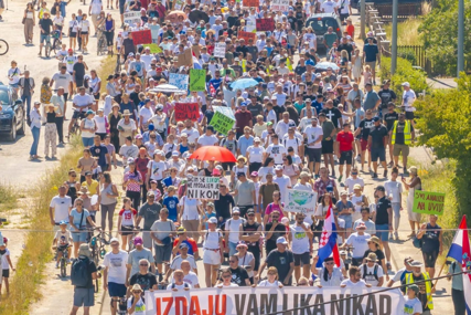Kako je protest u Hrvatskoj povezan sa Bosnom i Hercegovinom