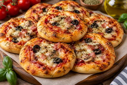 Domaće mini pizze: Mekane iznutra, hrskave spolja