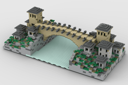 Mirza Avdić napravio model! Možemo li Stari most vidjeti na policama LEGO trgovina?