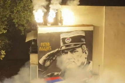 Jezivi prizori iz susjedstva i mural u čast ratnog zločinca Ratka Mladića