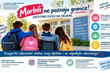 Morbili ne poznaju granice, pravovremena vakcinacija najbolja je zaštita
