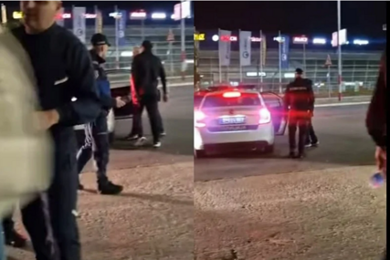 Objavljen snimak odvođenja gradonačelnika Beograda nakon što je navodno šakom udario političarku i raskrvario joj nos